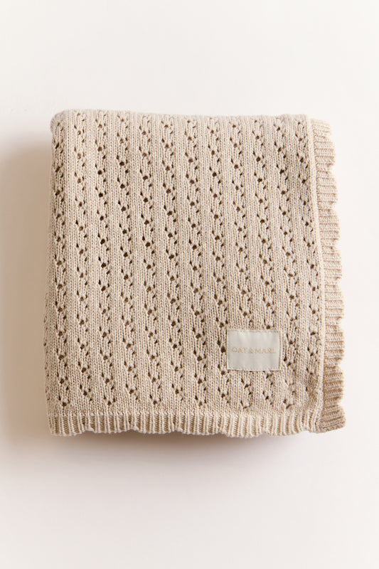 Pointelle Blanket