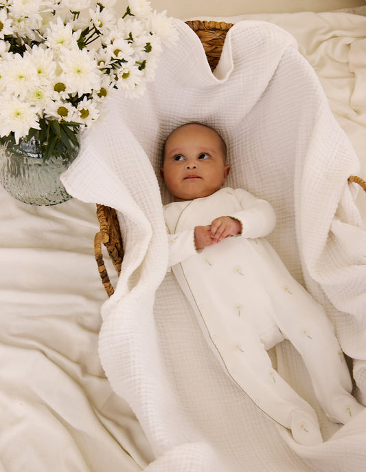 Daisy Meadow Sleepsuit