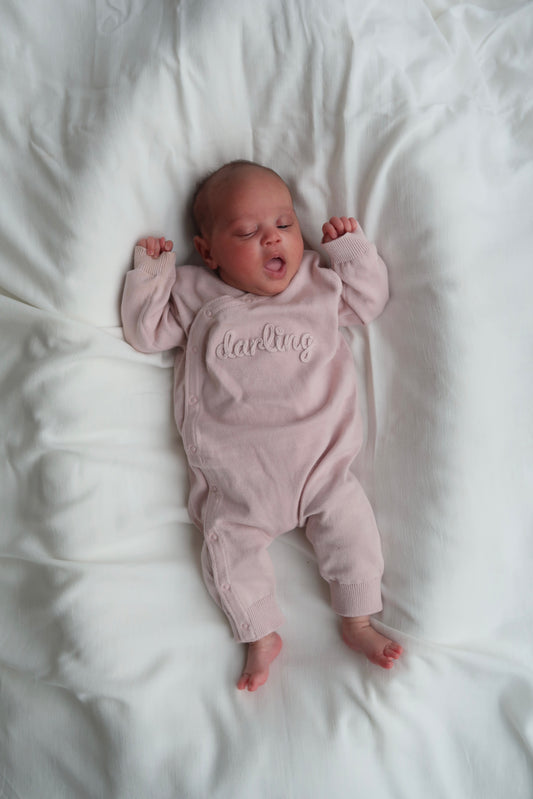 Darling Knitted Applique All in One