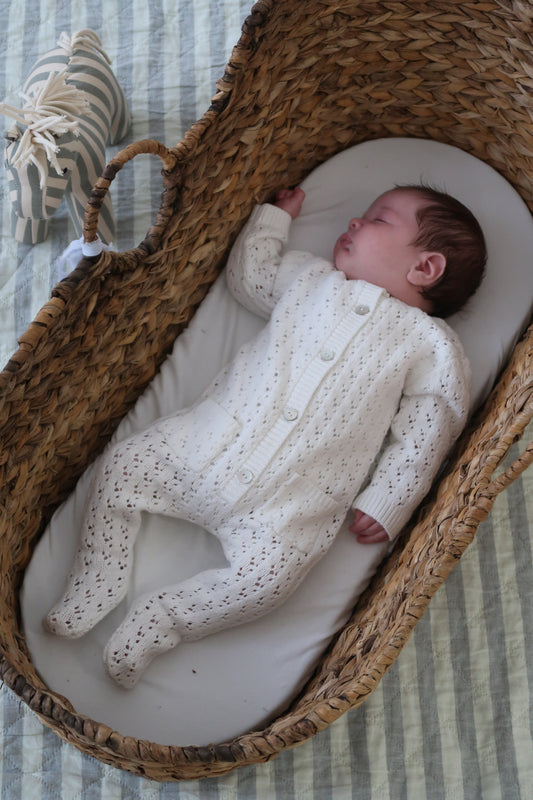 Pointelle Sleepsuit