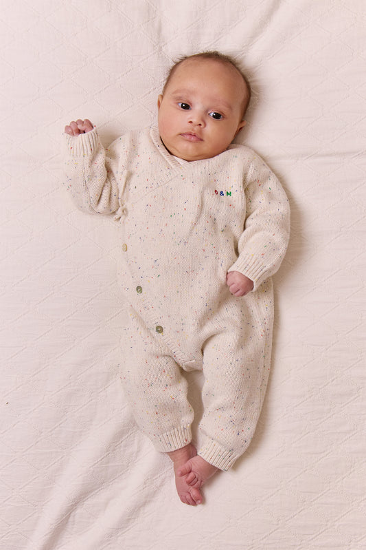 Birthday Cake Knit Wrap All In One