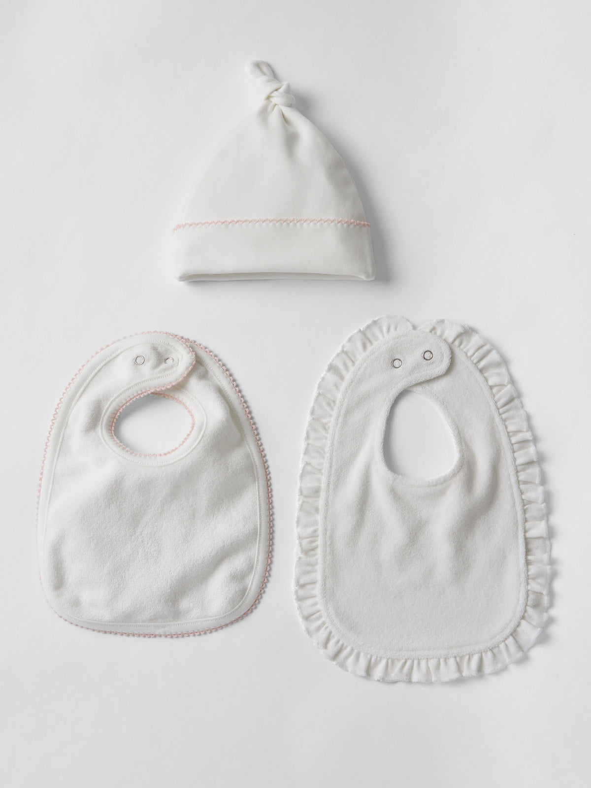 Ballerina Bib and Hat 3 Piece Set