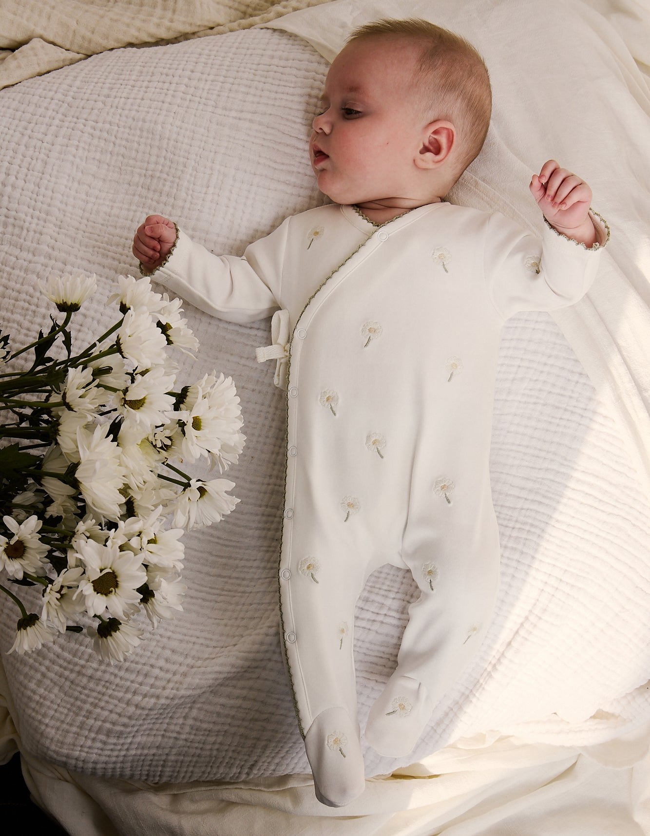 Daisy Meadow Sleepsuit