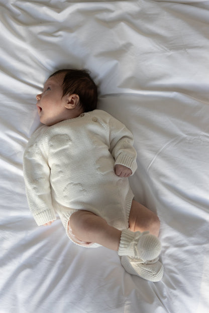 Cloud Romper & Bonnet