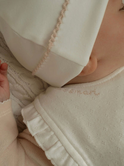 Ballerina Bib and Hat 3 Piece Set