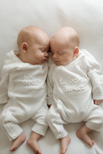 Twice as Sweet Knitted Applique All in One