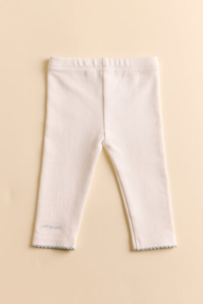 Angel Baby Scalloped Bodysuit Set