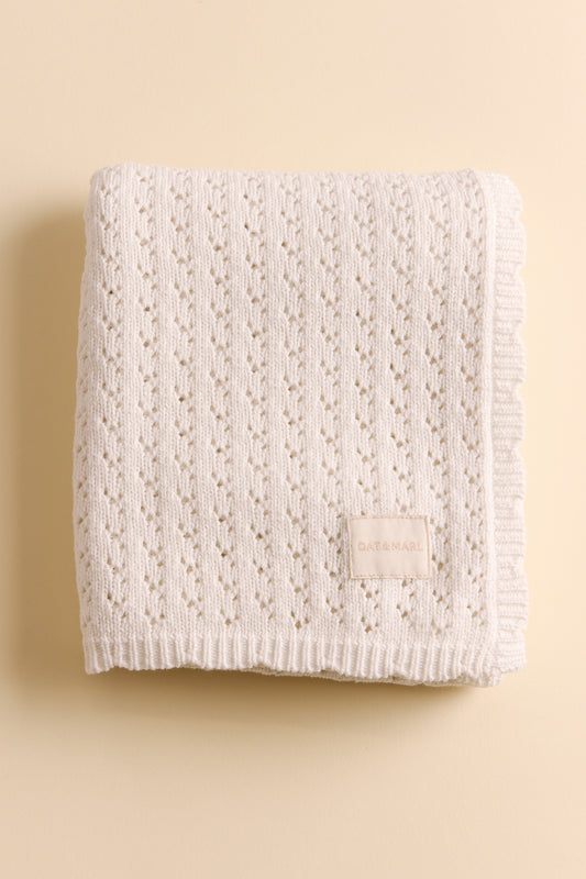Pointelle Blanket