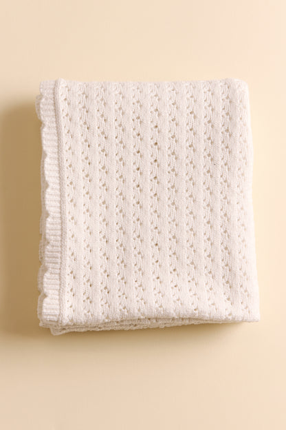 Pointelle Blanket