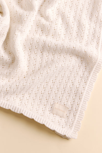 Pointelle Blanket