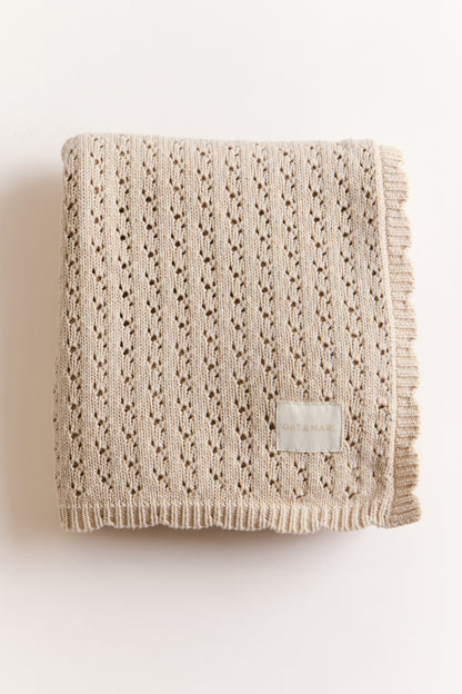 Pointelle Blanket