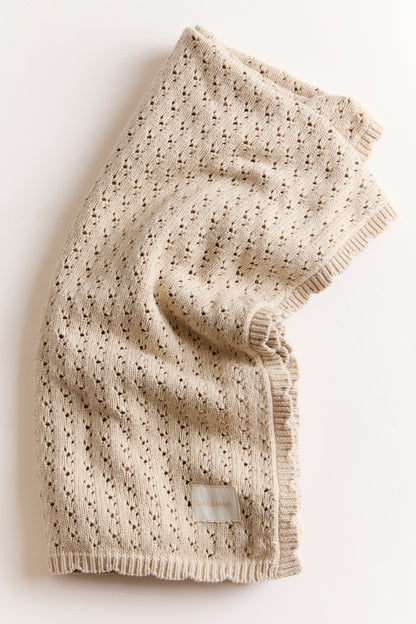 Pointelle Blanket