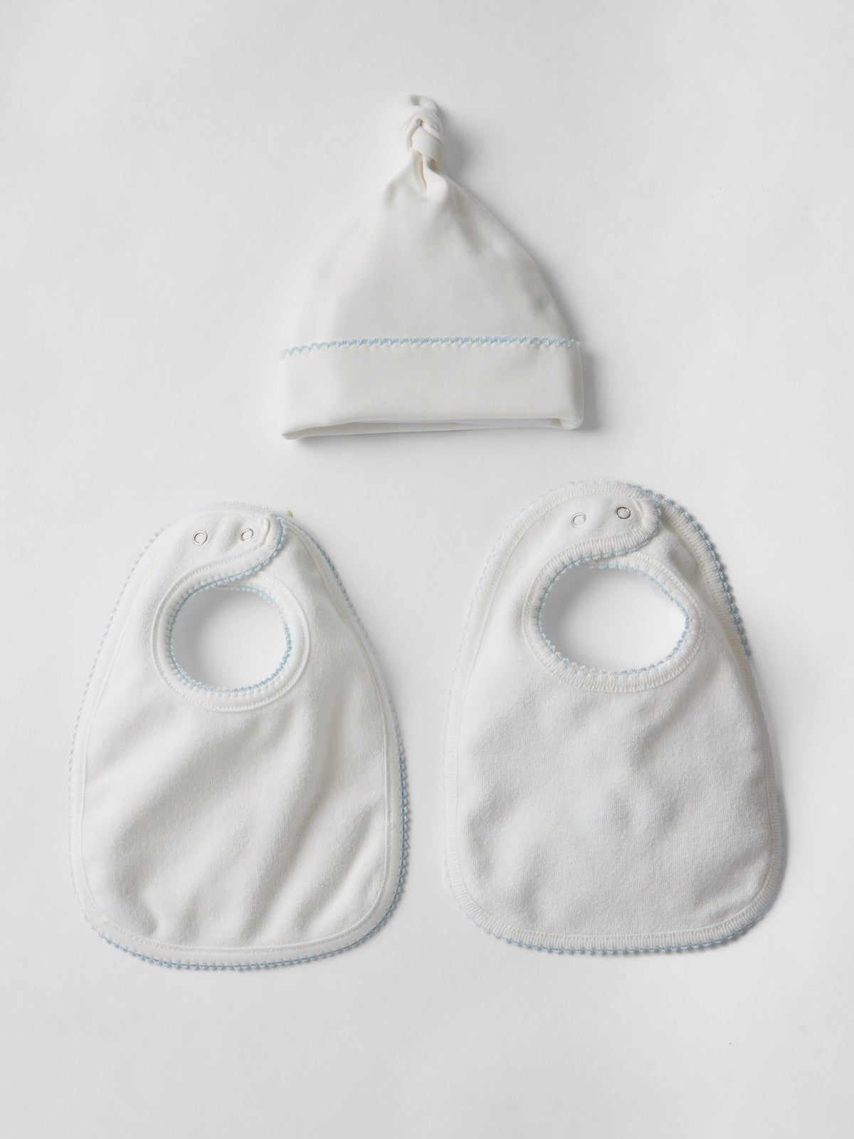 Hot Air Balloon Bib and Hat 3 Piece Set