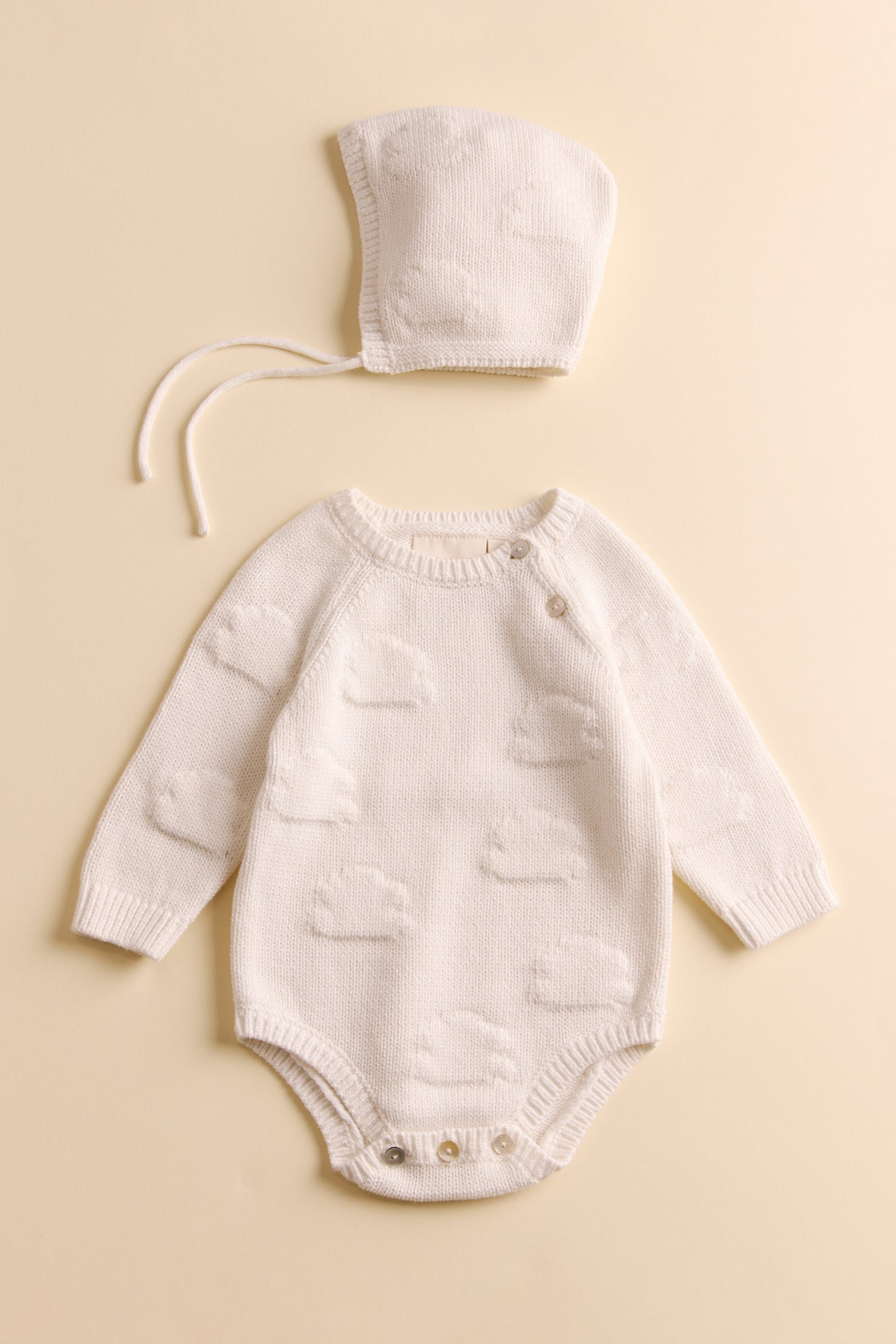 Cloud Romper & Bonnet