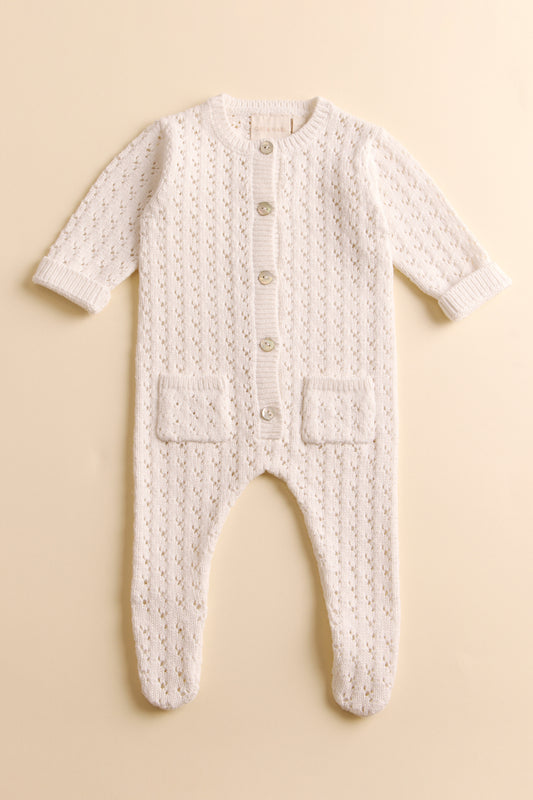 Pointelle Sleepsuit