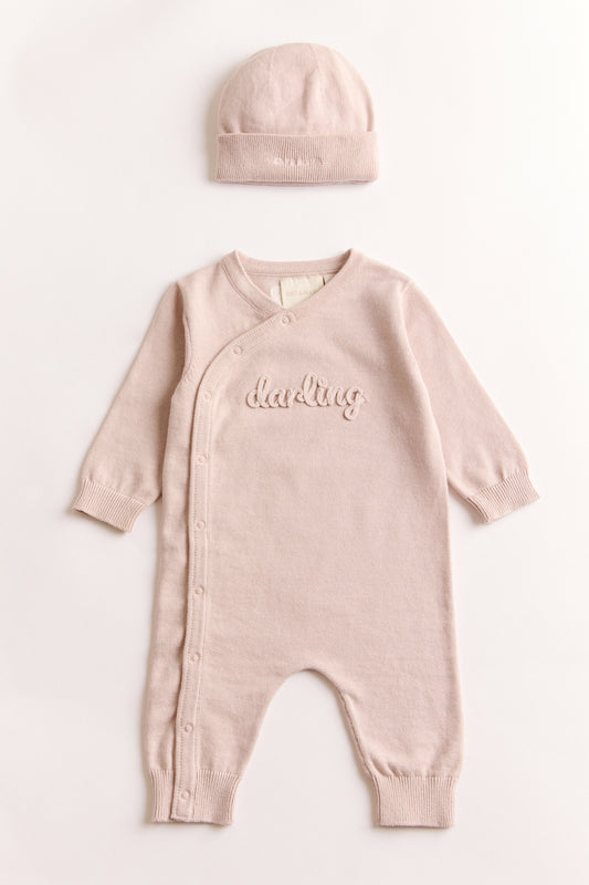 Darling Knitted Applique All in One