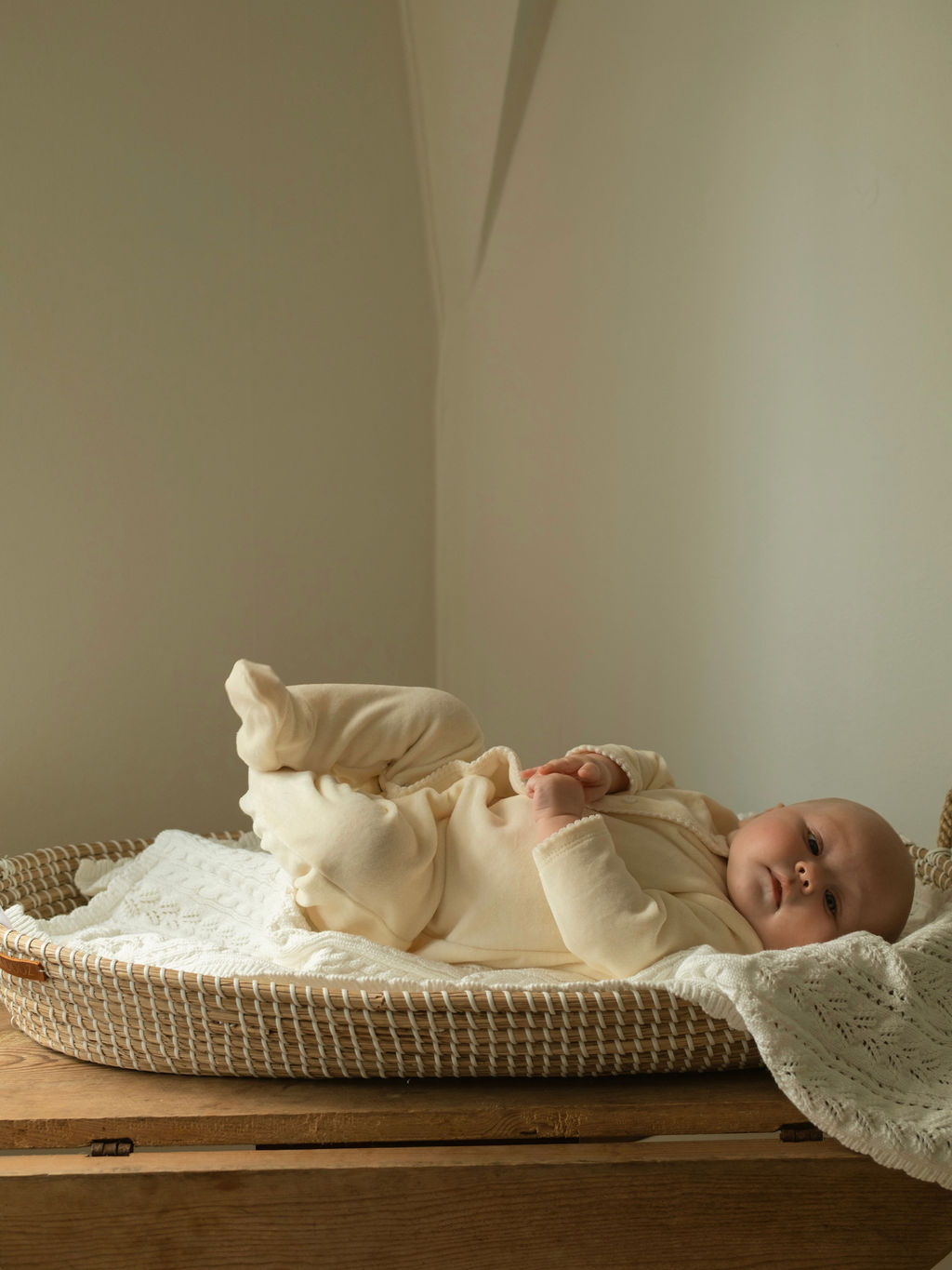 Snuggle Towelling Sleepsuit in Lemon