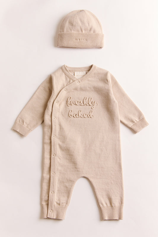 Freshly Baked Knitted Applique All in One