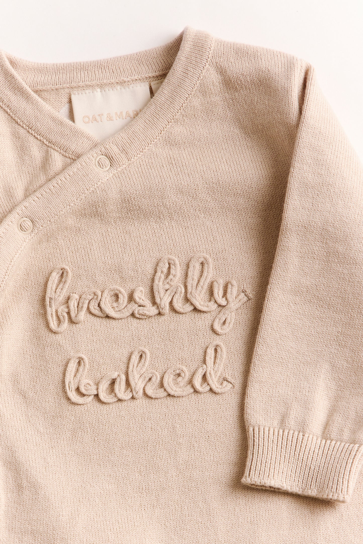 Freshly Baked Knitted Applique All in One