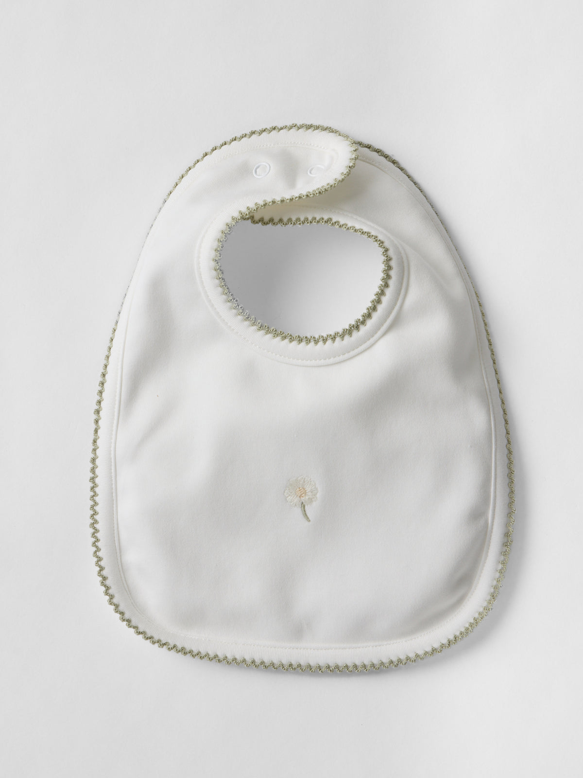 Daisy Bib and Hat 3 Piece Set
