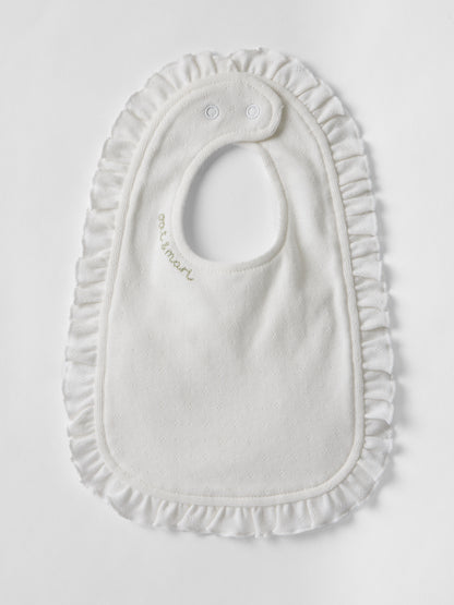 Daisy Bib and Hat 3 Piece Set