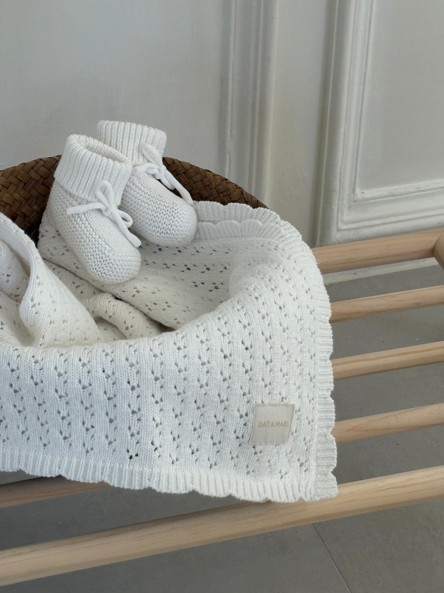 Pointelle Blanket
