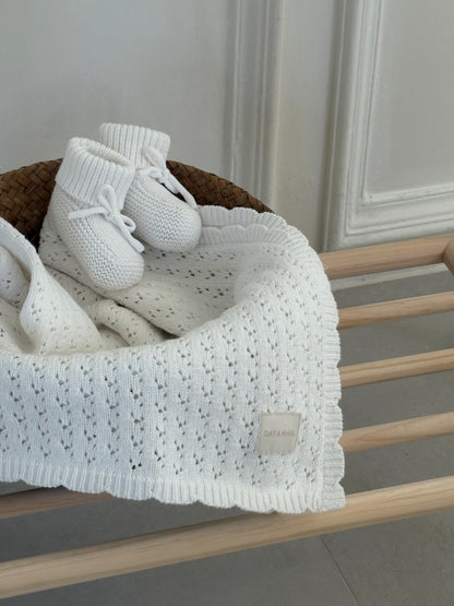 Pointelle Blanket