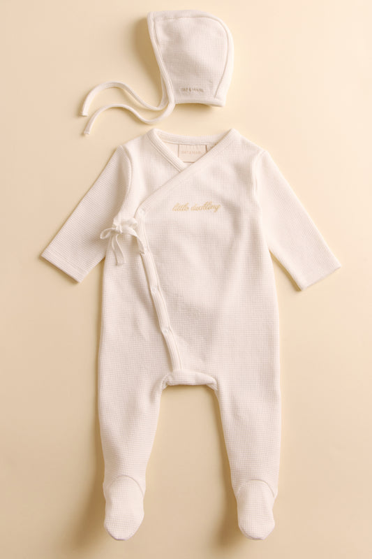 Little Duckling Waffle Sleepsuit