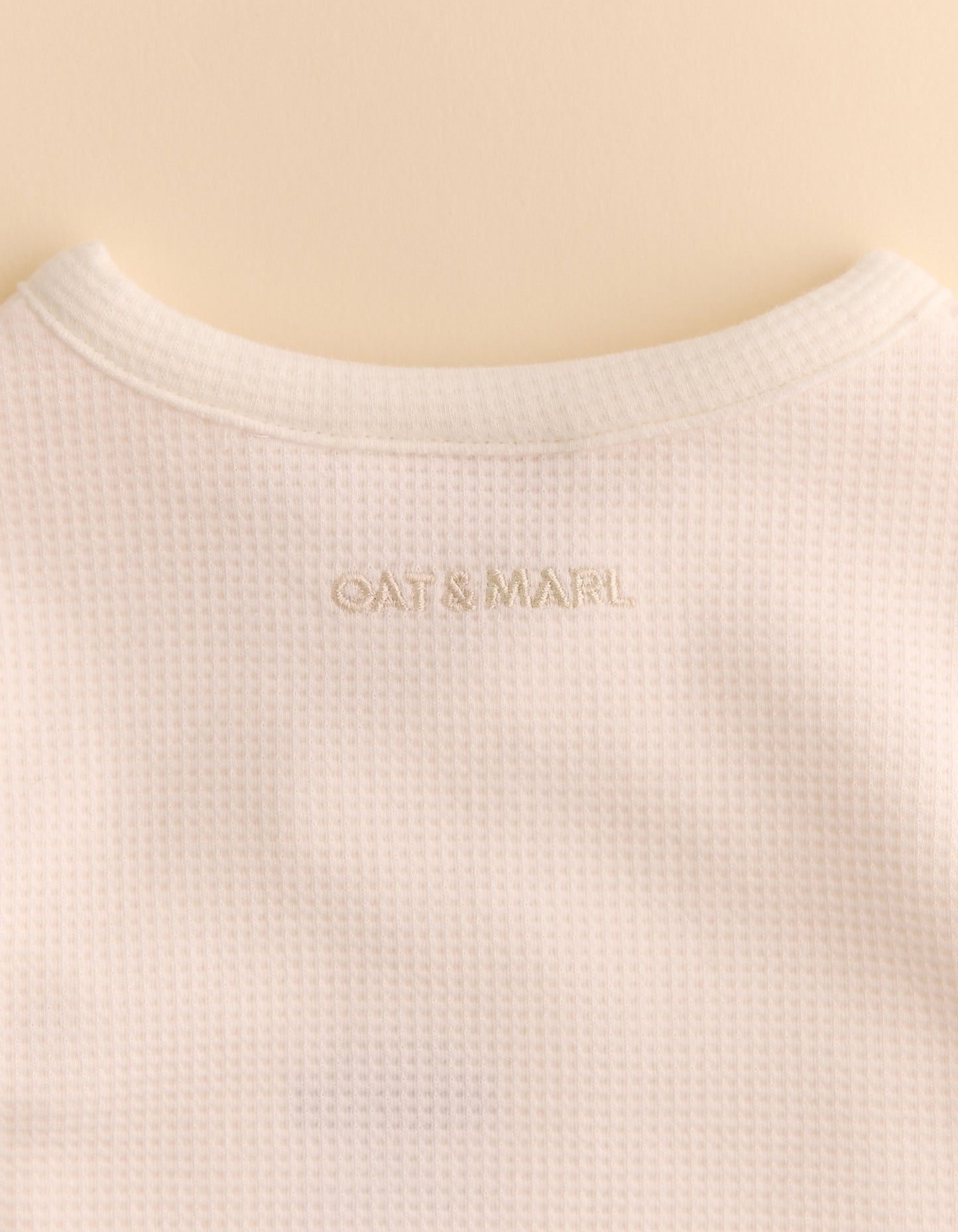 Personalised Waffle Wrapover Sleepsuit