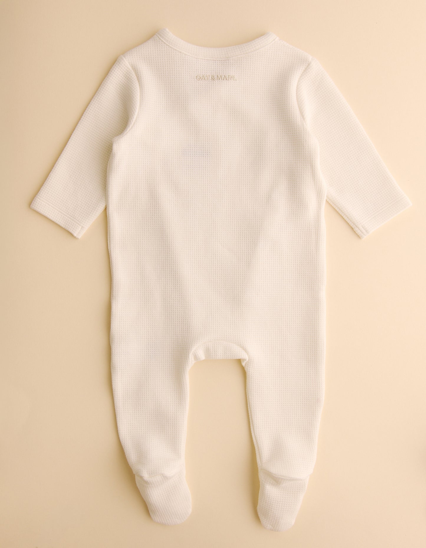 Personalised Waffle Wrapover Sleepsuit