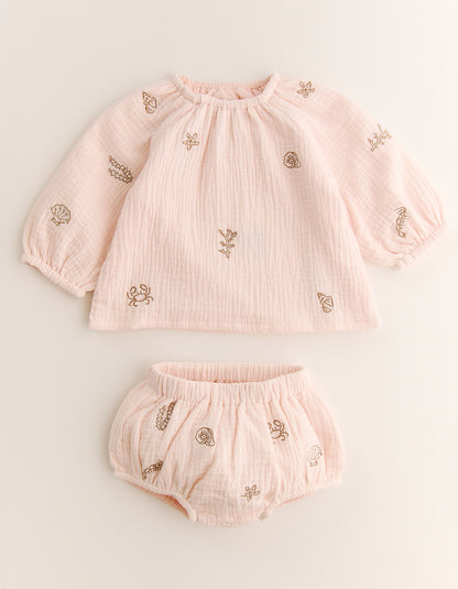 Shoreline Sunshine Cotton Muslin Set