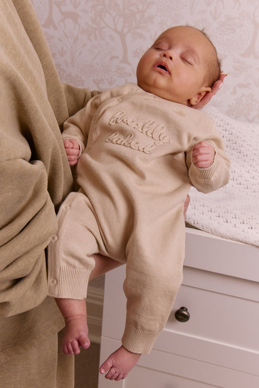 Freshly Baked Knitted Applique All in One