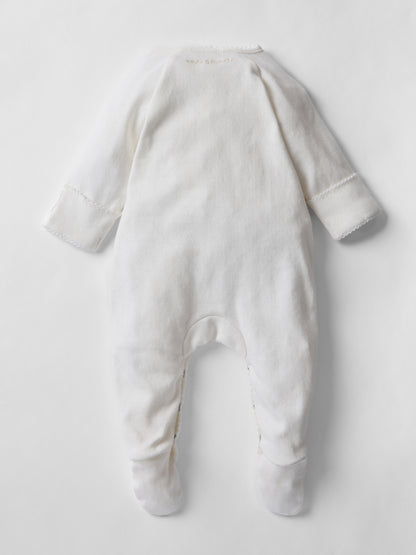 Pointelle Personalised Sleepsuit