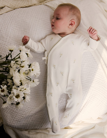 Daisy Meadow Sleepsuit