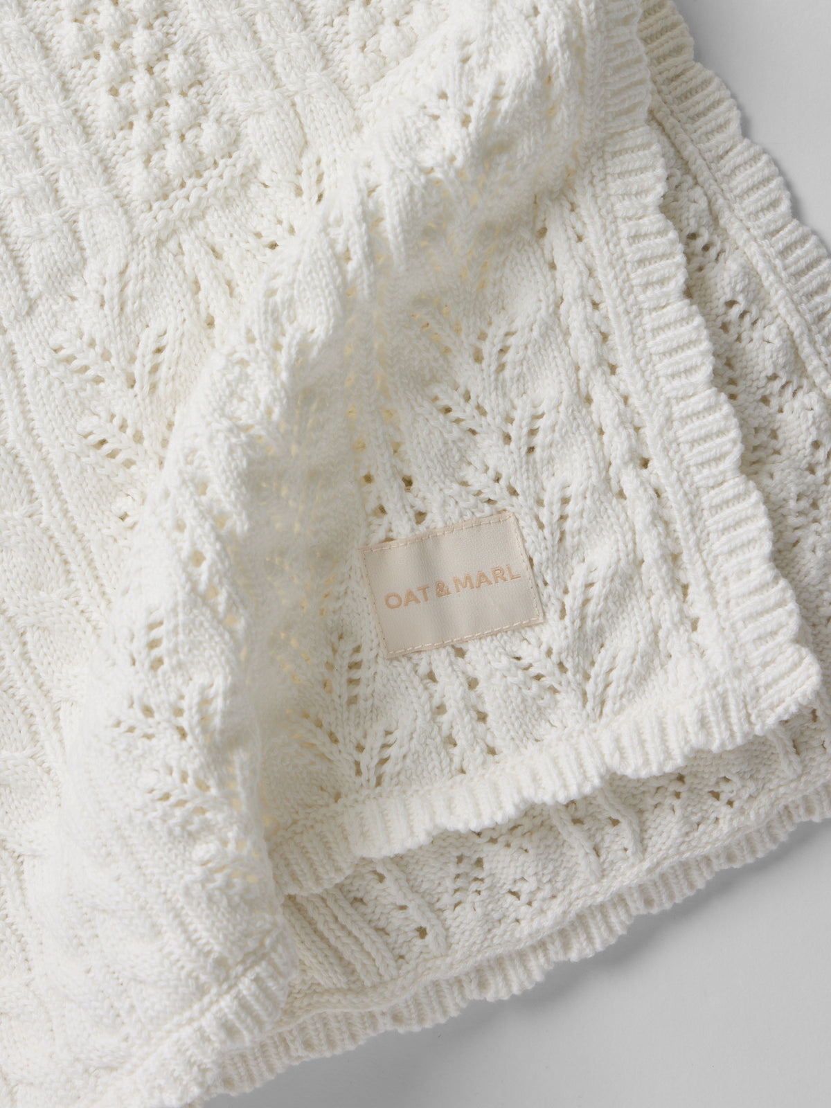 Patchwork Cotton Knitted Blanket