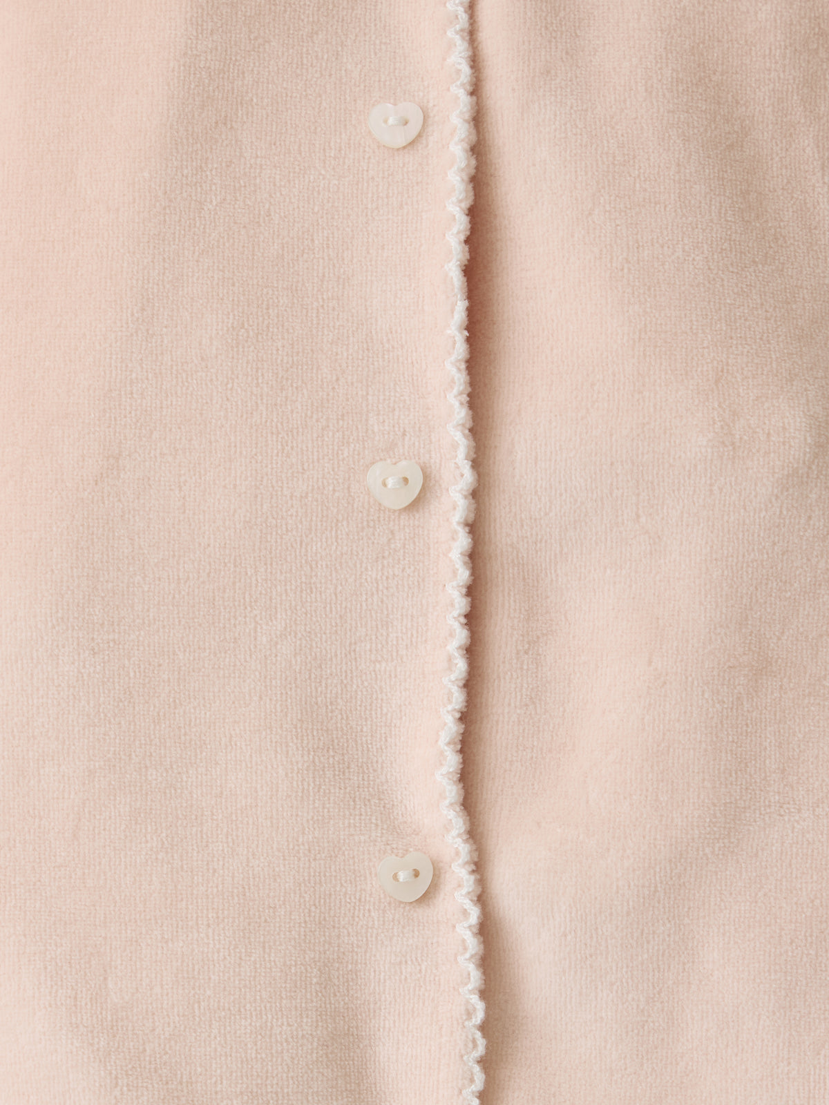 Snuggle Towelling Sleepsuit in Soft Pink