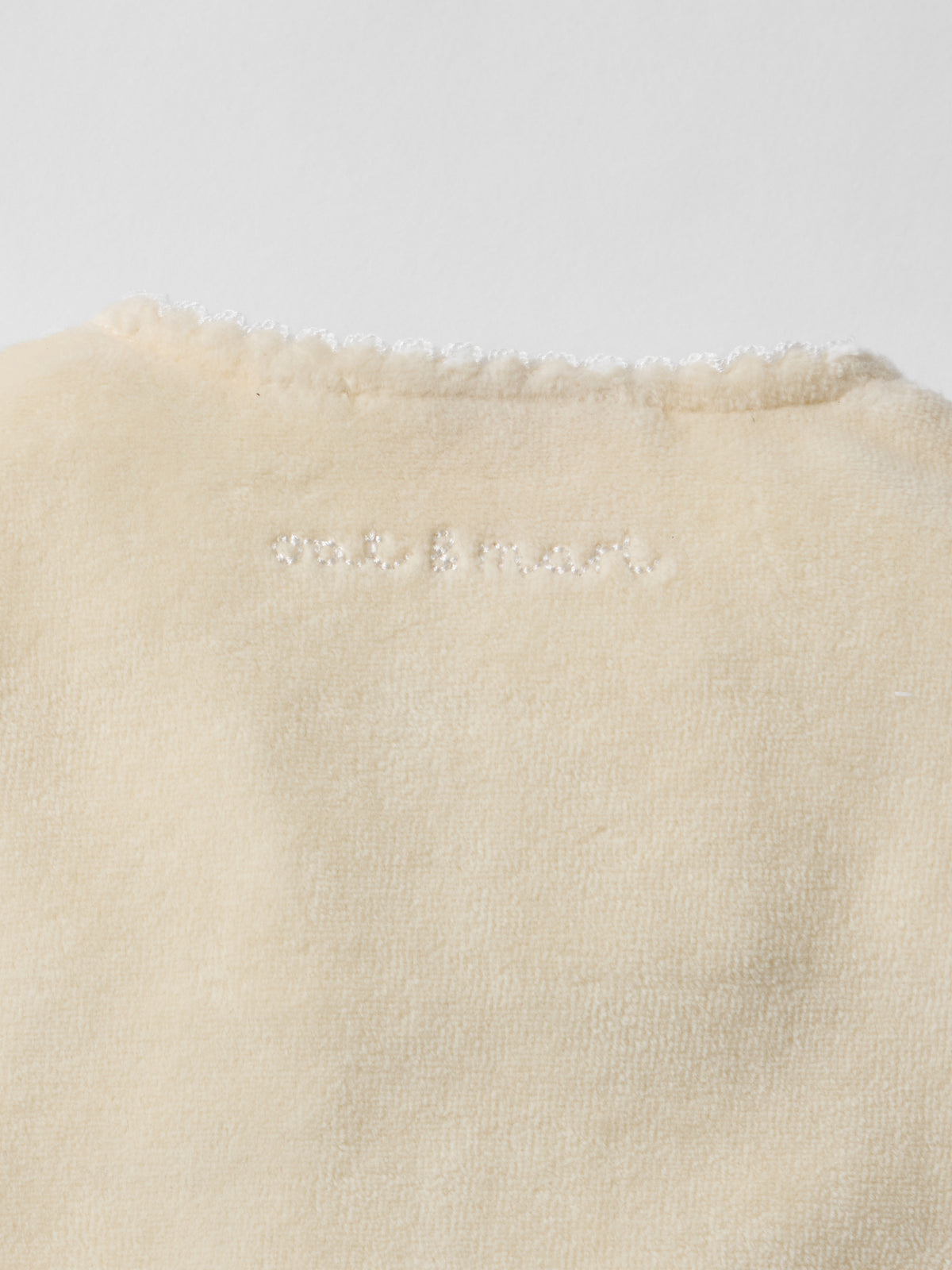 Snuggle Towelling Sleepsuit in Lemon